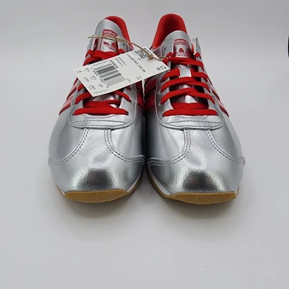 adidas gazelle silver green womens adidas Country OG Womens Lifestyle Shoes Silver Metallic Collegiate Green  Cr IE8412 – Shoe Palace